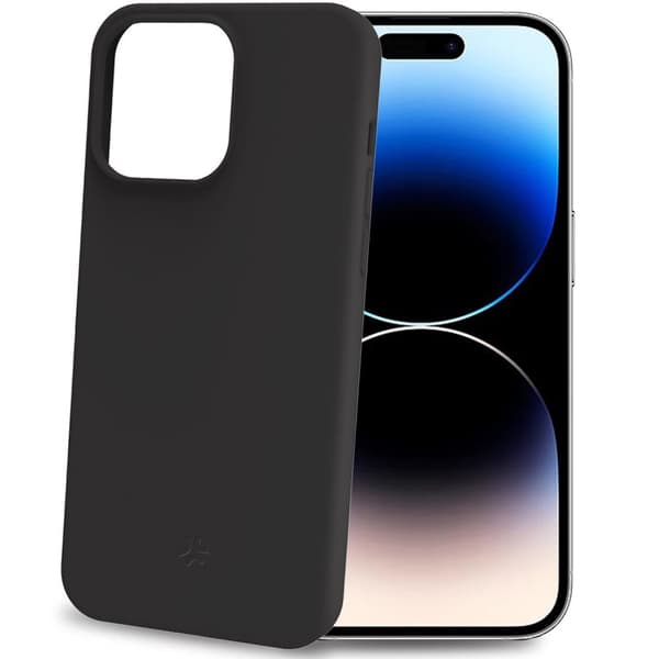 Cromo Soft kumikotelo iPhone 15 Pro Black