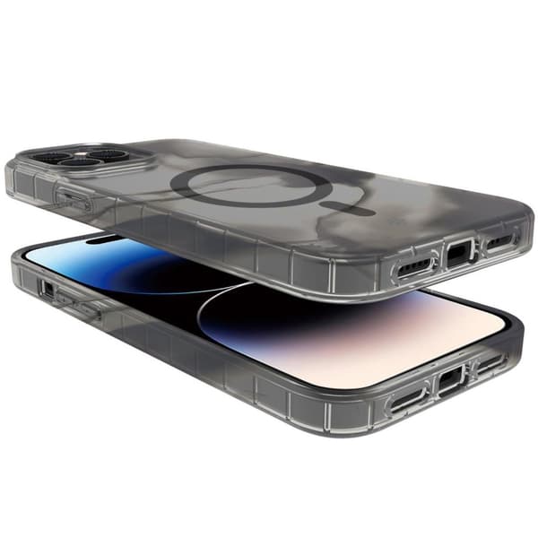 Magshades TPU Cover MagSafe iPhone 15 Pro musta