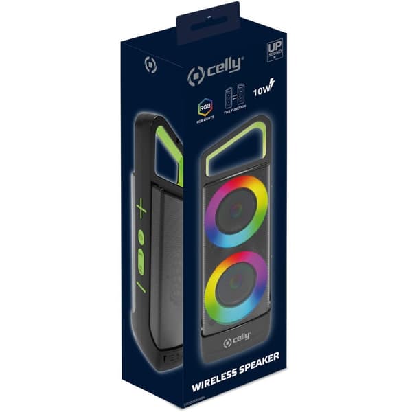 Groovergb trådløs højtaler RGB 10W