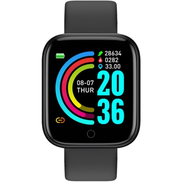 Trainerbeat Smartwatch musta