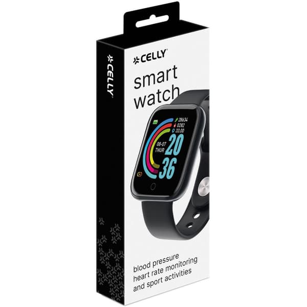 Trainerbeat Smartwatch musta