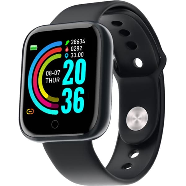 Trainerbeat Smartwatch musta
