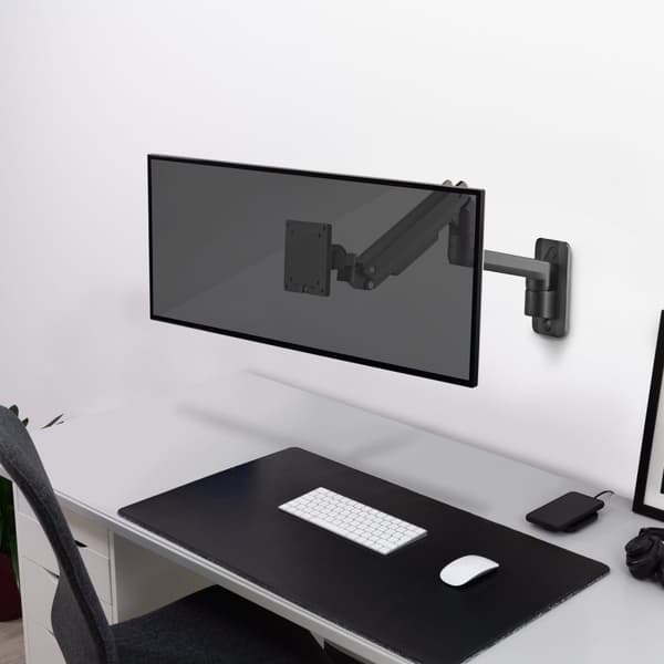 Monitorarm Vægmontering 17-49" gasfjeder 424mm max 20kg