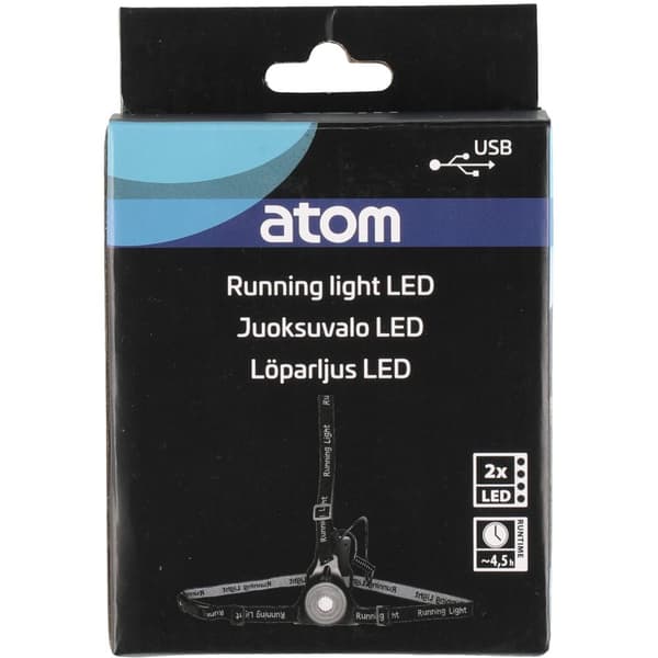 Løbelampe Brystmodel LED