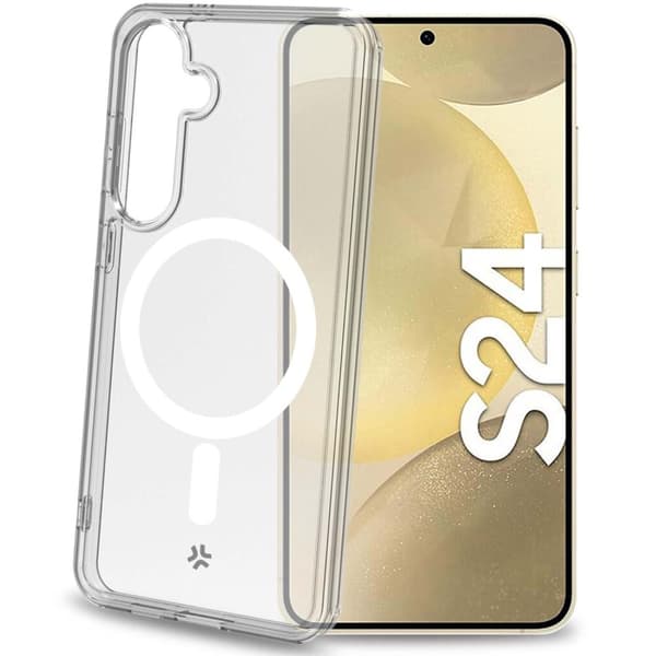 Gelskinmag magneettinen TPU-suojus Galaxy S24 5G läpinäkyvä