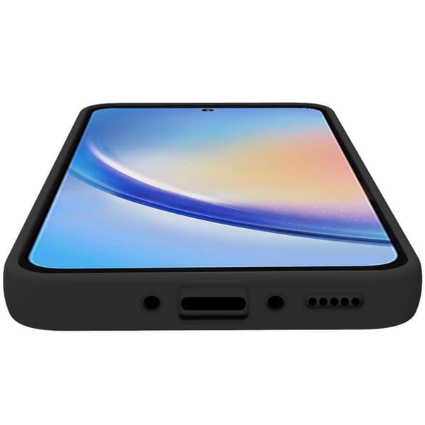 Cromo Pehmeä kumikotelo Galaxy A55 5G Black