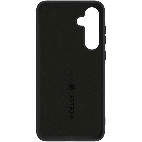 Cromo Pehmeä kumikotelo Galaxy A55 5G Black
