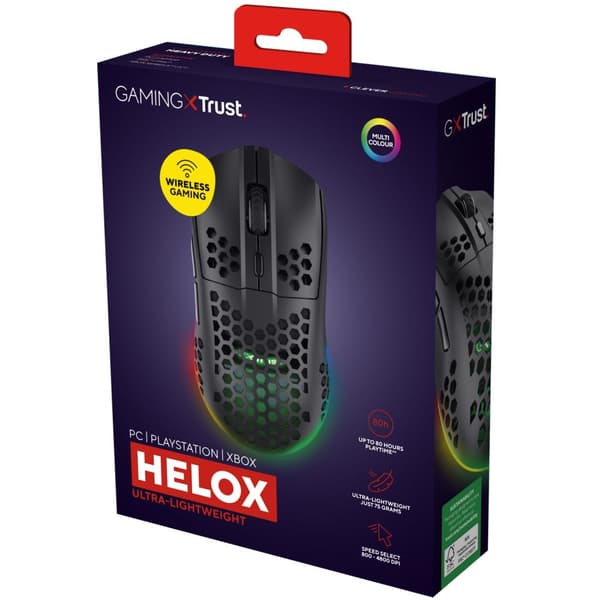 GXT 929 Helox trådløs lettvekts gamingmus svart
