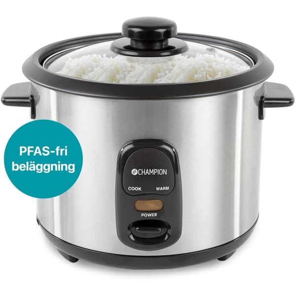 Riskoker Keramikk 1,5L 500W RK500 Rustfri