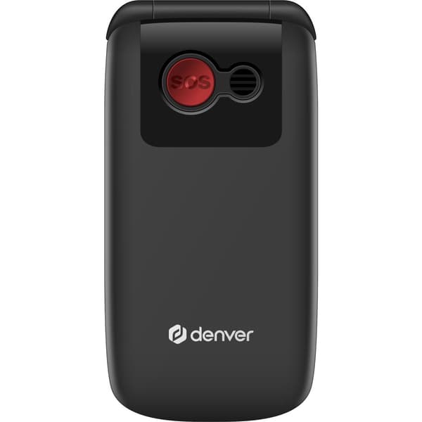 4G knap telefon med 2,4" farveskærm, Bluetooth, SOS knap, flip model