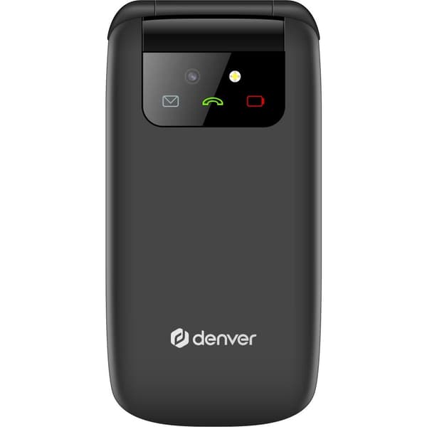4G knap telefon med 2,4" farveskærm, Bluetooth, SOS knap, flip model
