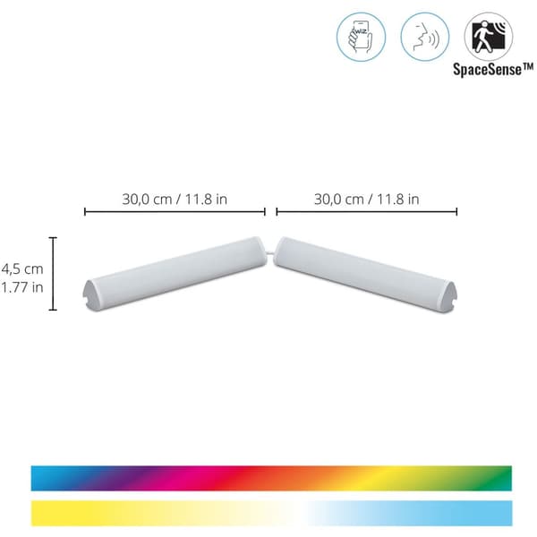 WiFi Light Bar RGB 2-pak