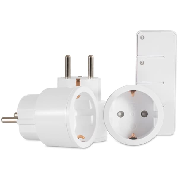 MYCR-2/SET 3 x mini plug-in On/Off inkl fjernkontroll