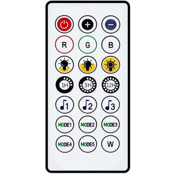 RGB lyssløyfe med fjernkontroll og WiFi Tuya IP65 5 m