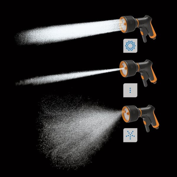 Sprinklerpistol 3 funksjon. foran tr.