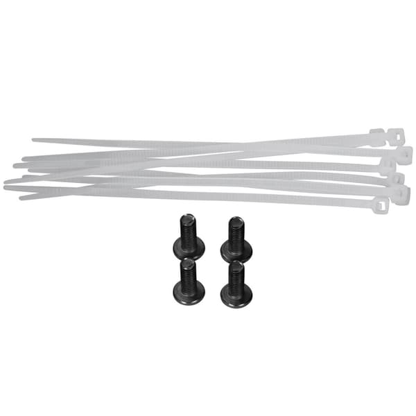 Patchpanel 24-porter Cat6 for 19" rack U1 Black