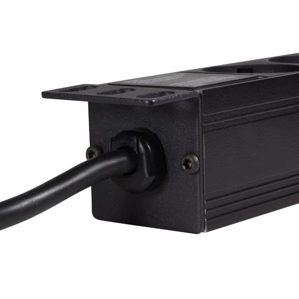 9-veis grenkontakt for 19" stativ U1 Sort