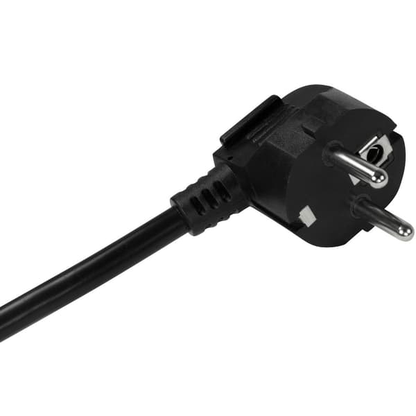 9-veis grenkontakt for 19" stativ U1 Sort