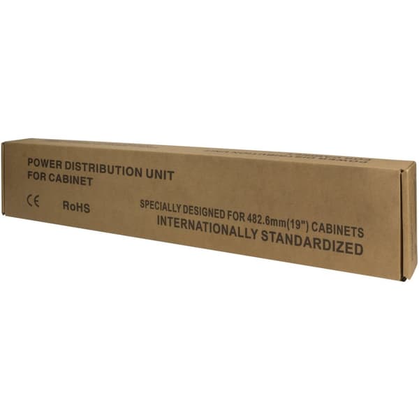 9-veis grenkontakt for 19" stativ U1 Sort