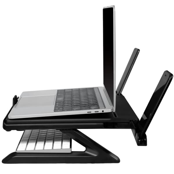 Hopfällbart Laptopställ och höjdjusterbart Sv