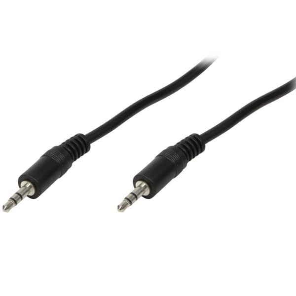 Lydkabel 3,5 mm hann - 3,5 mm hann stereo