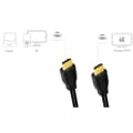 Miniatyrbild 5 av 5: HDMI-kabel Premium High Speed 4K/60Hz 3m
