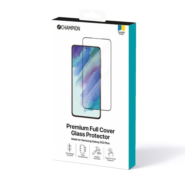 Skærmbeskytter Galaxy S22+ Sort