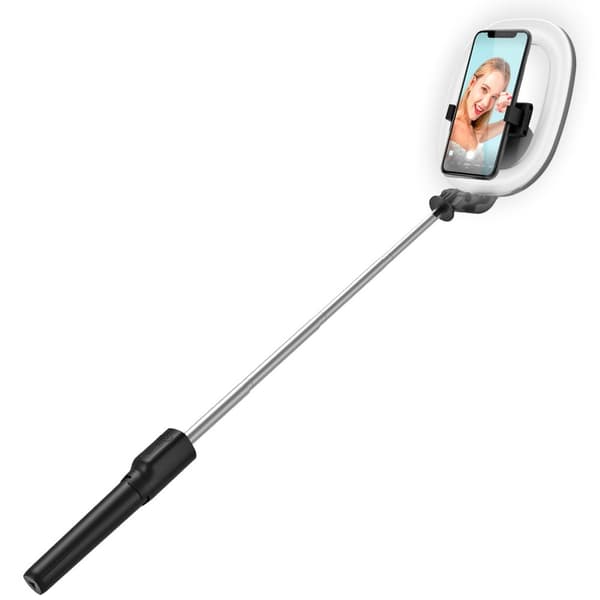 CLICKRINGBT Ringlys med stativ/selfiestang