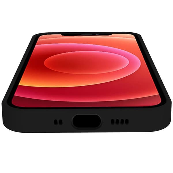 Cromo Soft gummideksel iPhone 13 Black