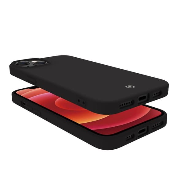 Cromo Soft gummideksel iPhone 14 Black