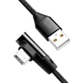 Miniatyrbillede 2 af 6: Vinklet USB-C kabel USB 2.0 Max 15W 0,3m