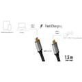 Miniatyrbilde 3 av 4: USB-C-kabel USB 2.0 PD 3.0 100W 480 Mbps Alu 1,5m