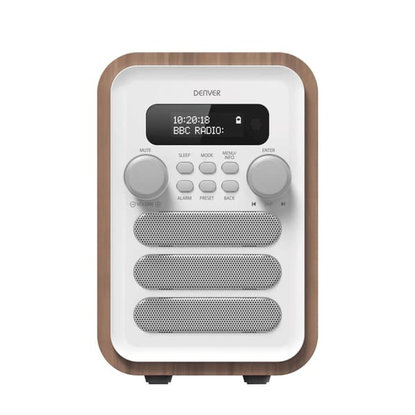 FM/DAB+ Radio Bluetooth Tre/Hvit