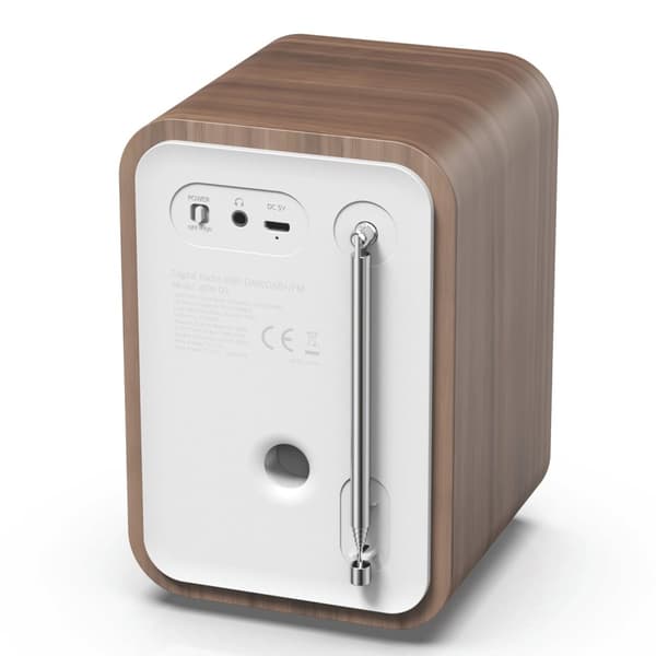 FM/DAB+ Radio Bluetooth Tre/Hvit