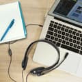 Miniatyrbild 8 av 8: PC-headset Stereo m mikrofon 1x3,5mm-kontakt