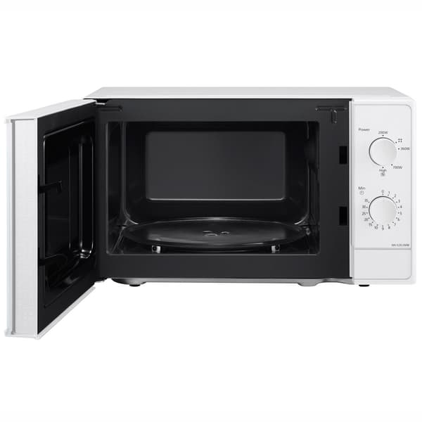 Mikroaaltouuni Valkoinen 20l 800W Mekaaninen