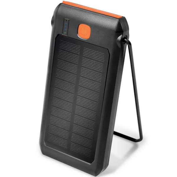 Solar Powerbank 10.000mAh PD 18W Sort