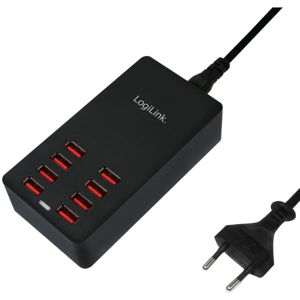 USB-oplader 8 porte 8,8A