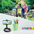 Miniatyrbilde 4 av 5: Snake Fleksibel selfiestang Svart
