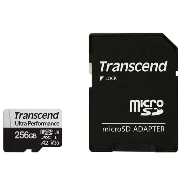 microSDXC 340S 256 GB U3 A2 V30 (R160/W125)