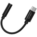 Miniatyrbild 3 av 6: USB-C 3,5mm-ljudadapter m DAC 13cm nylonkabel