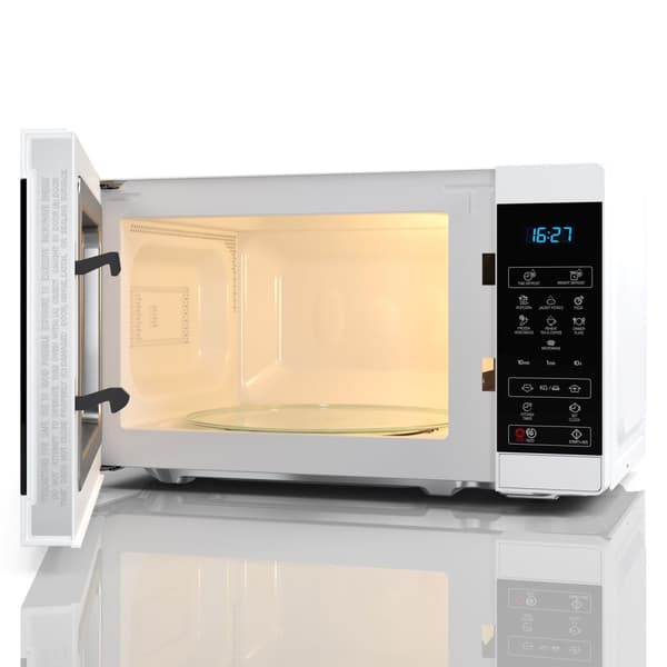 Mikrobølgeovn 20l Digitalpanel 800W Hvit