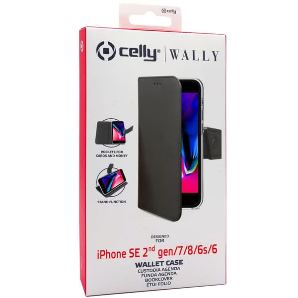 Pung etui iPhone 7/8/SE 2020/SE 2022 Sort