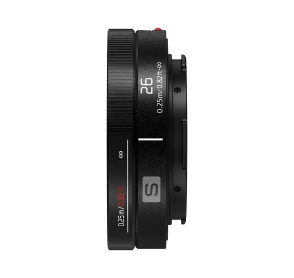 Panasonic Lumix S 26mm f/8 Pancake (MF) objektiv