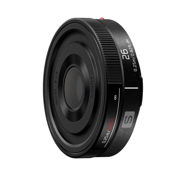Panasonic Lumix S 26mm f/8 Pancake (MF) objektiv