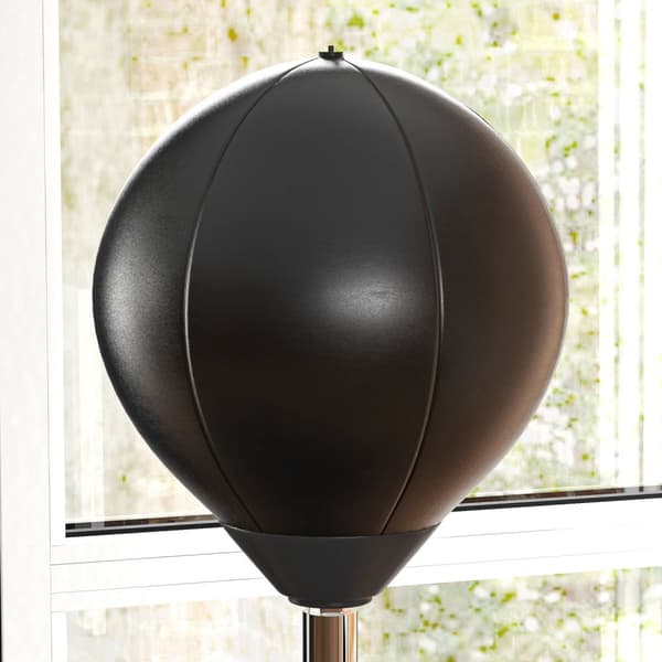 Bokseboldsæt, stående boks træningssæt, 125/131/138/145 cm højdejusterbar, med 1 par handsker, 1 pumpe, til professionelle, begyndere
