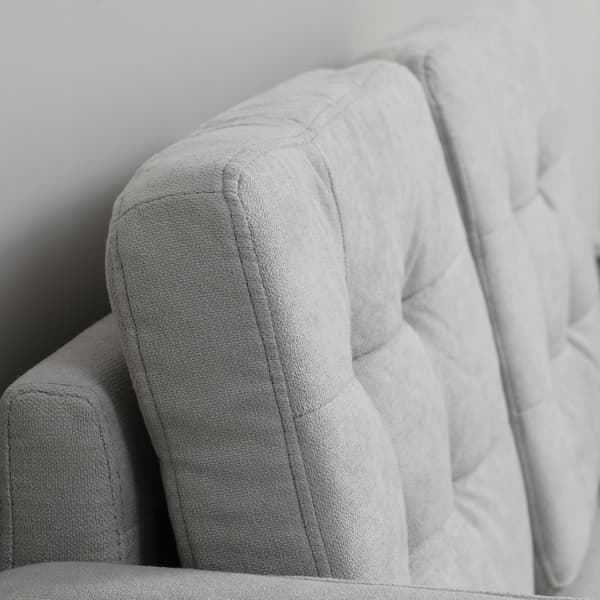 2-sits soffa, soffa med förvaringsutrymme, stoppad soffa, dubbelsoffa med sammetslook för vardagsrum, sovrum, 117x 62 x 78 cm