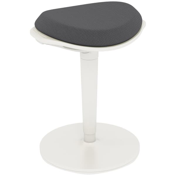 Heilurijakkara, Ergonominen toimistojakkara, Korkeussäädettävä työjakkara, Kääntötuoli toimistoon, Verkko, Harmaa