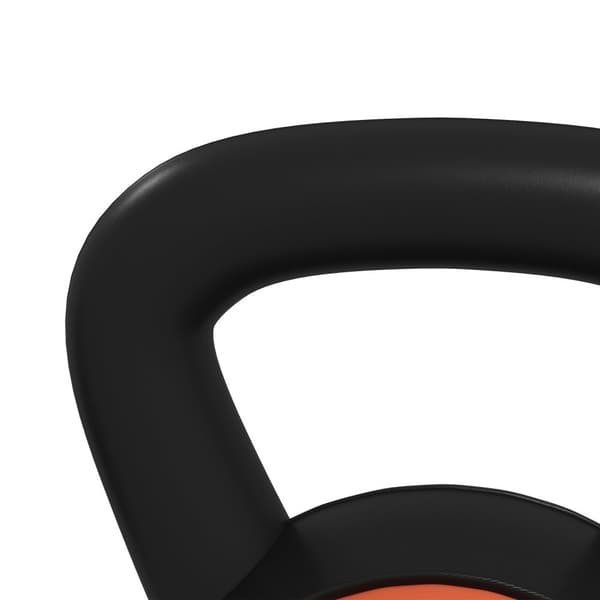 Kettlebell, 2,2 Kg, 4,5 Kg, 6,8 Kg Kettlebell, Sæt Med 3 Boldvægte Til Gymnastik, Styrketræning, Sort