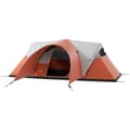 Miniatyrbild 1 av 10: Tunneltält, Campingtält, Vattenavvisande Familjetält För 6 Personer, Festivaltält Med Fönster, Bärväska, För Trädgård, Uteplats, Orange